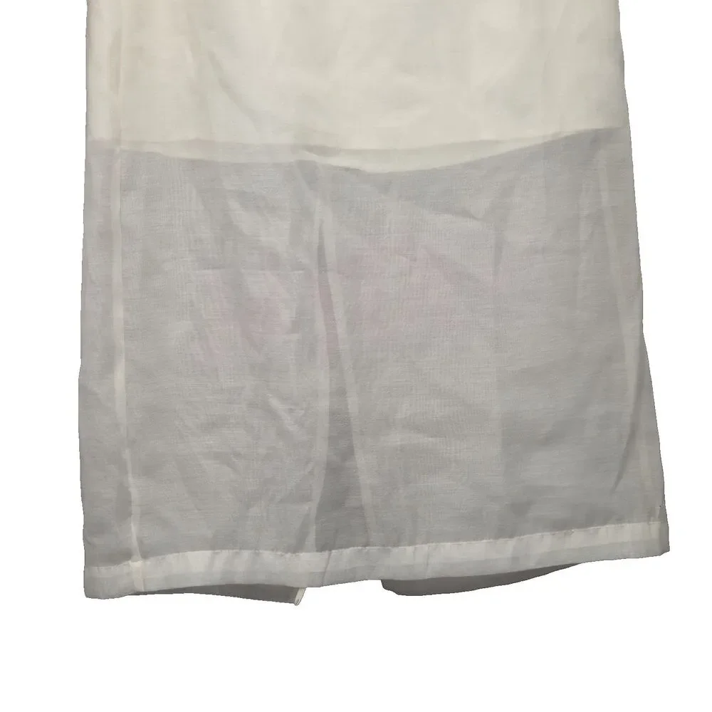 A New Day Cream Ivory Light Weight Skirt Women's Size 4 New